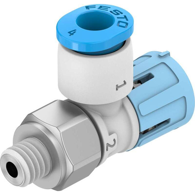 Festo Manual Flow Control Pneumatic Manual Control Valve VFOE Series, Metric M5, M5, III B