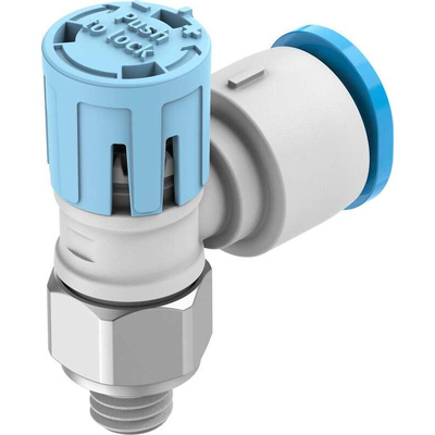 Festo Manual Flow Control Pneumatic Manual Control Valve VFOE Series, Metric M5, M5, III B