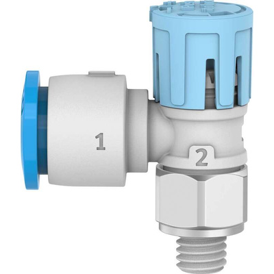 Festo Manual Flow Control Pneumatic Manual Control Valve VFOE Series, Metric M5, M5, III B