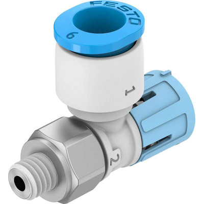 Festo Manual Flow Control Pneumatic Manual Control Valve VFOE Series, Metric M5, M5, III B