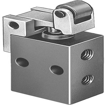 Festo Roller Lever 3/2 Way Valve, Monostable Mechanical Valve R-3 Series, Metric M5, M5, 3629