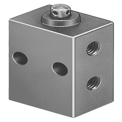 Festo 3/2 Way Valve, Monostable Mechanical Valve V-3 Series, Metric M5, M5, 3626