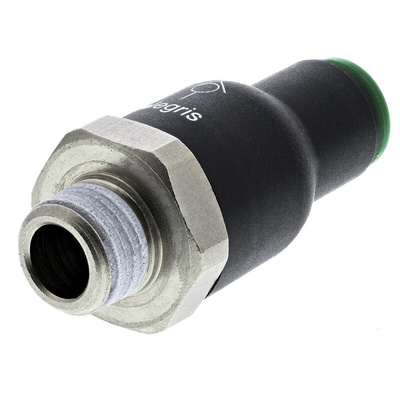 Legris 7985 Non Return Valve, 6mm Tube Inlet, R 1/8 Male Outlet, 1 to 10bar