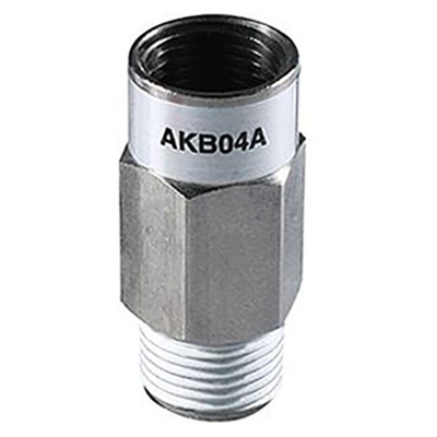 SMC AKB Non Return Valve NPT 1/8 Male Inlet, NPT 1/8 Female Outlet, -100 kPa to 1MPa