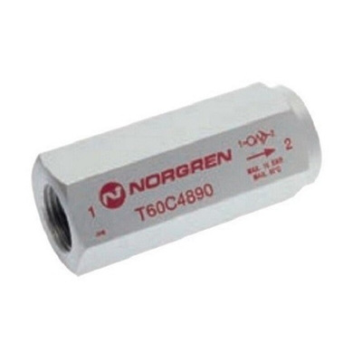 Norgren G 1/2 in Female Pneumatic Shut-Off Valve, 23.2L/s