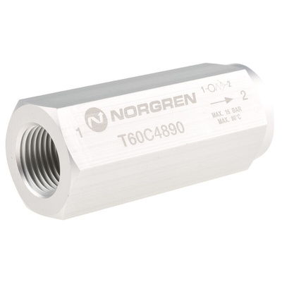 Norgren G 1/2 in Female Pneumatic Shut-Off Valve, 23.2L/s