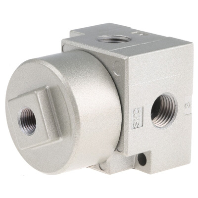 SMC 3/2 Pneumatic Solenoid Valve - Spring/Pilot Rc 1/4 VTA315 Series