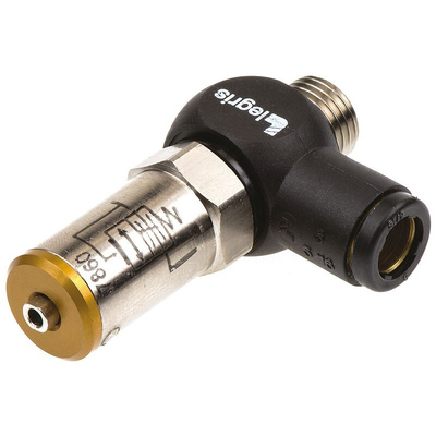Legris Pneumatic Soft Start Valve, G 1/4 Male, 8mm Tube Size 10bar