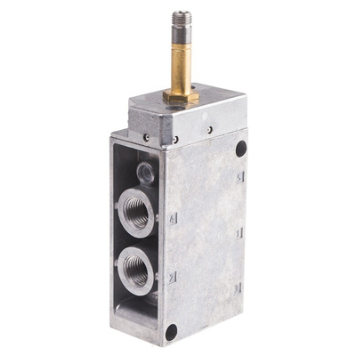 Festo 5/2 Pneumatic Solenoid Valve - Solenoid/Pilot G 1/4 MFH Series 12 → 48V dc, 24 → 240V ac, 6211