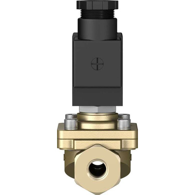 Festo 2/2 Solenoid Valve - Solenoid/Pilot G 1/4 VZWF Series 24V dc, 1492110