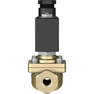 Festo 2/2 Solenoid Valve - Solenoid/Pilot G 1/4 VZWF Series 24V dc, 1492110
