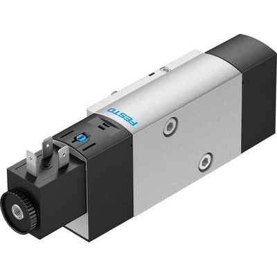 Festo 5/2 Pneumatic Solenoid Valve - Solenoid/Spring G 1/4 VSNC Series 24V dc, 577295