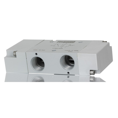 RS PRO 3/2 NC Pneumatic Solenoid Valve - Pneumatic G 1/2