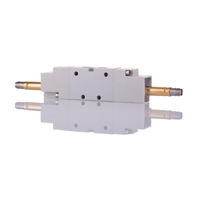 RS PRO 5/3 PC Pneumatic Solenoid Valve - Solenoid G 1/8 12 V dc, 24 V ac/dc, 110 V ac, 220 V ac