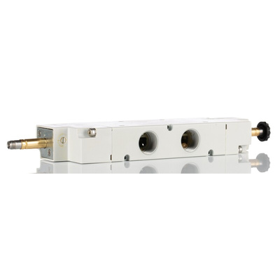 RS PRO 5/3 PC Pneumatic Solenoid Valve - Solenoid G 1/2 12 V dc, 24 V ac/dc, 110 V ac, 220 V ac