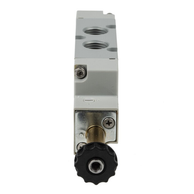 RS PRO 5/2 Bistable Pneumatic Solenoid Valve - Solenoid G 1/4 12 V dc, 24 V ac/dc, 110 V ac, 220 V ac