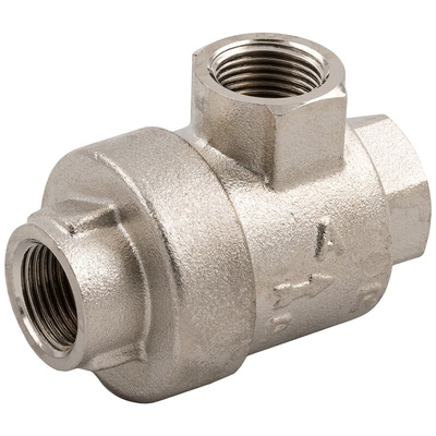 RS PRO Quick Exhaust Valve, R 1/8 in Female x 10 bar, Threaded