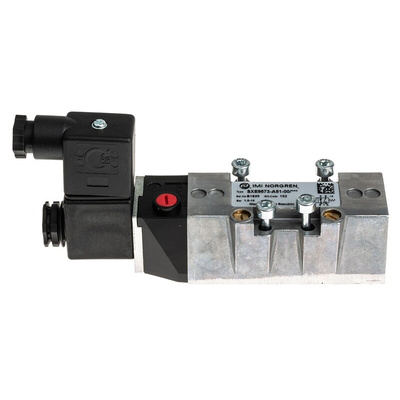 Norgren 5/2 Pneumatic Solenoid Valve - Solenoid/Spring SXE Series 24V dc