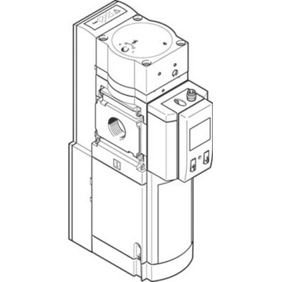 Festo Pneumatic Soft Start Valve, 4300L/min, G 1/2 Female 10 bar