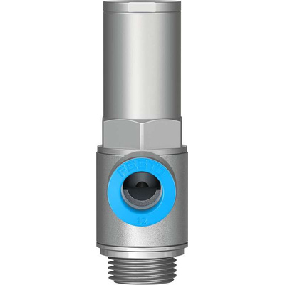 Festo HGL-1/2-QS-12 Non Return Valve, 12mm Tube Inlet, G1/2 Tube Outlet, 0.5 to 10bar