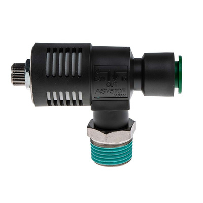 SMC Quick Exhaust Valve, R 1/2 Male x 1 MPa, Threaded, Tube, 12mm