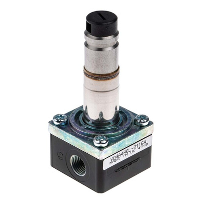 Norgren 3/2 Pneumatic Solenoid Valve - Solenoid/Spring G 1/8 V04 Series 24V dc
