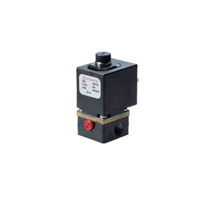 Norgren 3/2 Pneumatic Solenoid Valve - Solenoid/Spring G 1/8 V05 Series 24V dc
