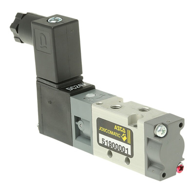 EMERSON – ASCO 5/2 Pneumatic Solenoid Valve - Solenoid/Pilot Metric M5 519 Series 24V dc