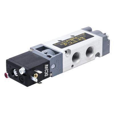 EMERSON – ASCO 5/2 Pneumatic Solenoid Valve - Solenoid/Pilot G 1/8 520 Series 24V dc