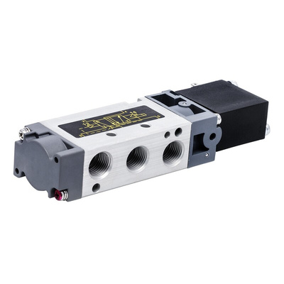 EMERSON – ASCO 5/2 Pneumatic Solenoid Valve - Solenoid/Pilot G 1/8 520 Series 24V dc
