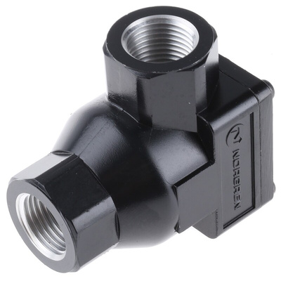 Norgren Quick Exhaust Valve, G 1/2 Female x 10 bar, Threaded