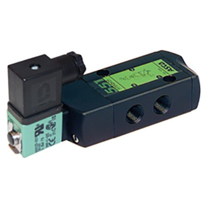 EMERSON – ASCO 3/2, 5/2 Pneumatic Solenoid Valve - Pilot/Spring G 1/4 551 Series 115V ac