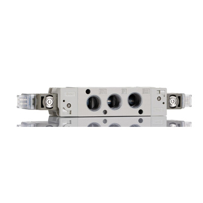 SMC 5/2 Pneumatic Solenoid Valve - Solenoid/Solenoid G 1/8 SYJ7000 Series 24V dc