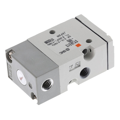 SMC 3/2 Pneumatic Control Valve - Pilot/Spring Metric M5 x 0.8 SYJA500 Series