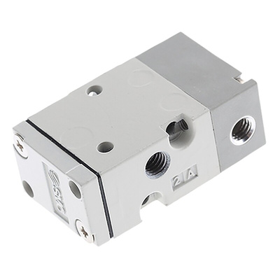 SMC 3/2 Pneumatic Control Valve - Pilot/Spring Metric M5 x 0.8 SYJA500 Series