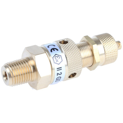 Norgren Quick Exhaust Valve, R 1/4 Male x 14 bar, Threaded