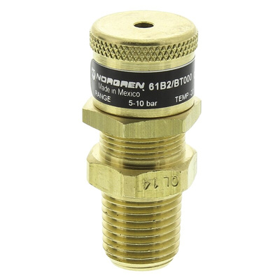 Norgren Quick Exhaust Valve, R 1/4 Male x 10 bar, Threaded