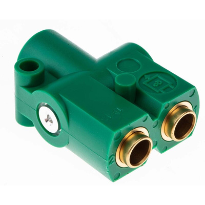 Crouzet 81 Series, Pneumatic Shuttle Valve AND Logic Function 6mm Tube, Tube Connection, 8 bar Max Operating Pressure