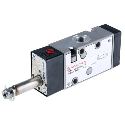 Norgren 3/2 Pneumatic Solenoid Valve - Solenoid/Pilot G 1/8 60 Series