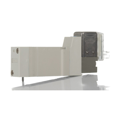 SMC 5/2 Pneumatic Control Valve - Solenoid/Pilot SY3000 Series 24V dc