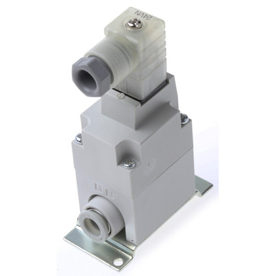 SMC 2/2 Pneumatic Solenoid Valve - Pilot/Spring VQ20 Series 24V dc