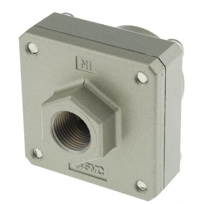 SMC Quick Exhaust Valve, Rc 3/8 Female x 1 MPa, Threaded