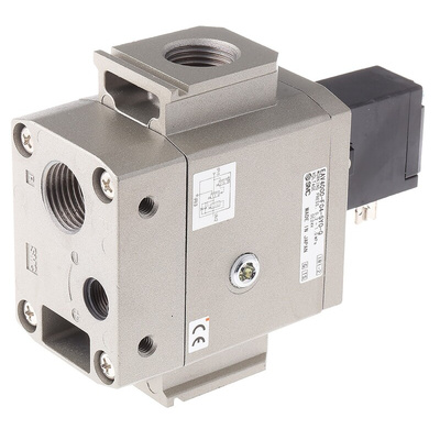 SMC Pneumatic Solenoid Valve - G 1/2 EAV4000 Series 24V dc