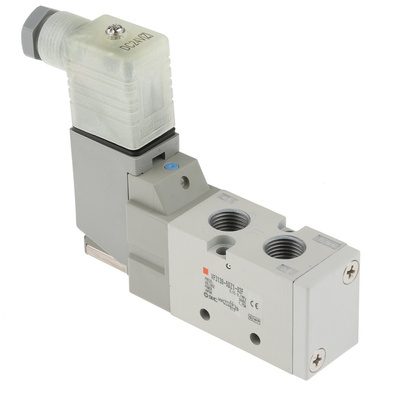 SMC 5/2 Proportional Control Valve - Pilot/Pilot G 1/4 VF3000 Series 24V dc