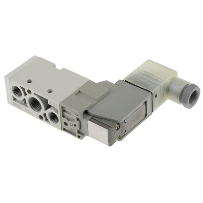 SMC 5/2 Proportional Control Valve - Pilot/Pilot G 1/4 VF3000 Series 24V dc