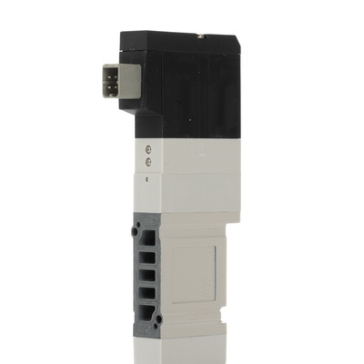 SMC 2 x 3/2 Pneumatic Solenoid Valve - Solenoid/Pilot SV1000 Series 24V dc