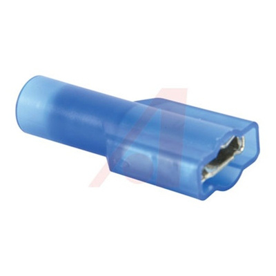 3M, FD1 Blue Insulated Spade Connector, 0.25 x 0.032in Tab Size