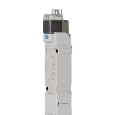 SMC Pneumatic Solenoid/Pilot-Operated Control Valve - Solenoid/Solenoid SY5000 Series 24V dc
