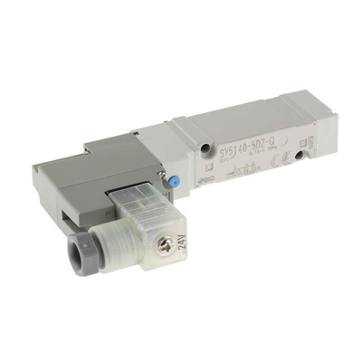SMC Pneumatic Solenoid/Pilot-Operated Control Valve - Solenoid/Solenoid SY5000 Series 24V dc