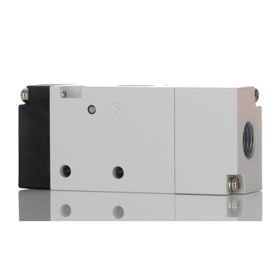 RS PRO Pneumatic Solenoid Valve - Pilot/Spring G 1/8 V50 Series